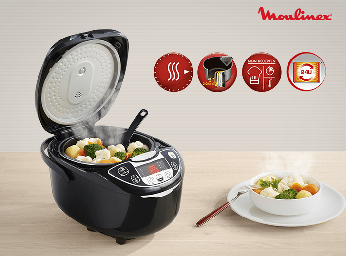 Multicooker vanaf €99 excl btw taksen, diensten en postzegels